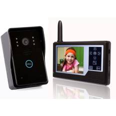 Video Dørtelefon 3.5", trådløs - NYHED