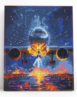 Diamond painting Flyg mot himlen