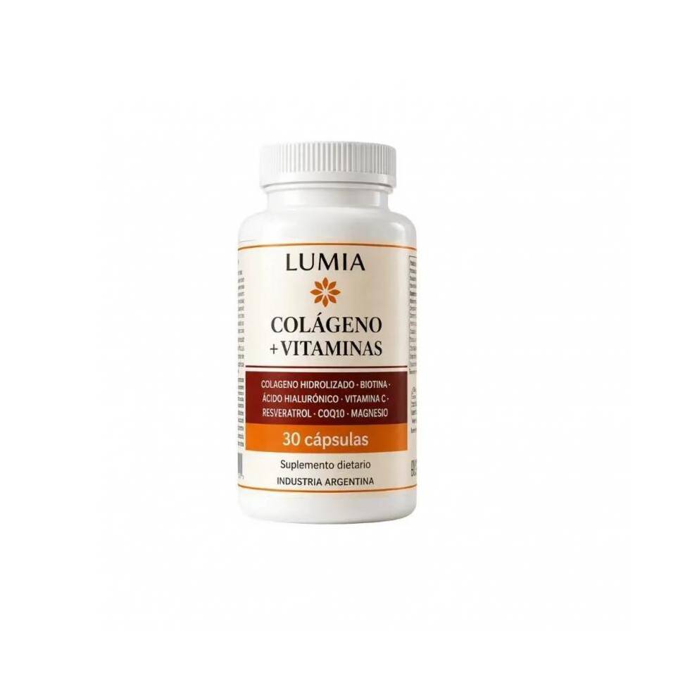 COLAGENO Collagen Vitamin Capsules 30 Count Anti-Aging Skin Beauty Joint Health Dietary Supplement