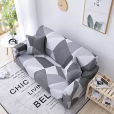 Nordic Style Slipcovers Sofa Cover Cotton Elastic Sofa Cover for Living Room Couch Cover Sofa Towel Single/Two/Three/Four-seater 1seat 90-140cm