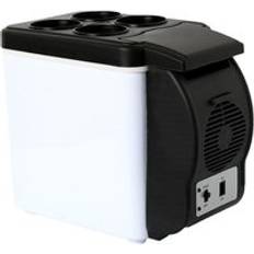6l mini kylskåp bärbar bilbåt yacht kyl frys kylare varmare mini kylskåp 6l 9 burk 12v kylskåp