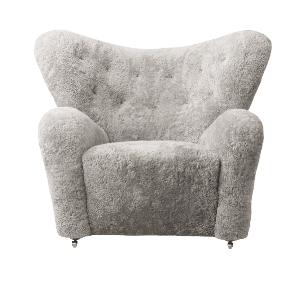 Den Trætte Mand & Ottoman | Loungestol med skammel.