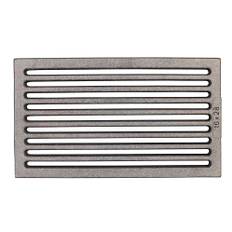 CHM GmbH® Kamingaller 16 x 28 cm gjutjärnsgaller ugnsgaller askrost eldgaller rost