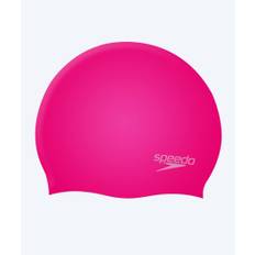 Speedo badmössa för junior (6-16) - Plain - Pink