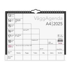 Väggkalender Väggagenda A4 2025