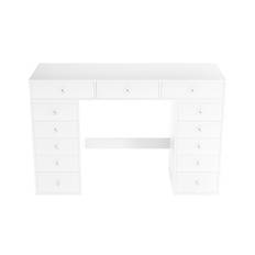 Addison Sminkbord 120 cm - Vit & toalettbord