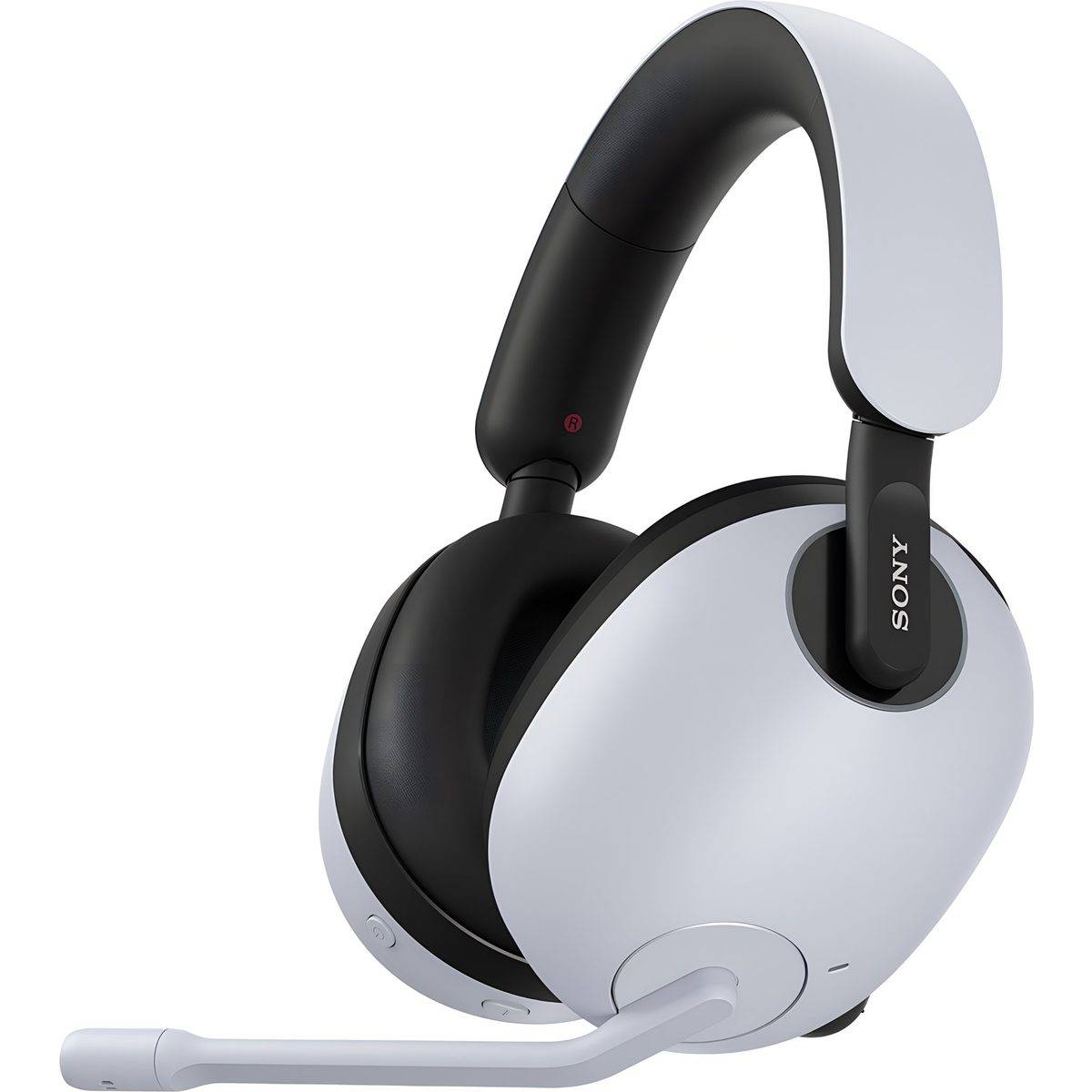 Sony Inzone H9 vit - Hifi-hörlurar eller öronsnäcka, Öronkåpor, Stängd, Inbyggd mikrofon, Aktiv brusreducering, PC, Sony Playstation
