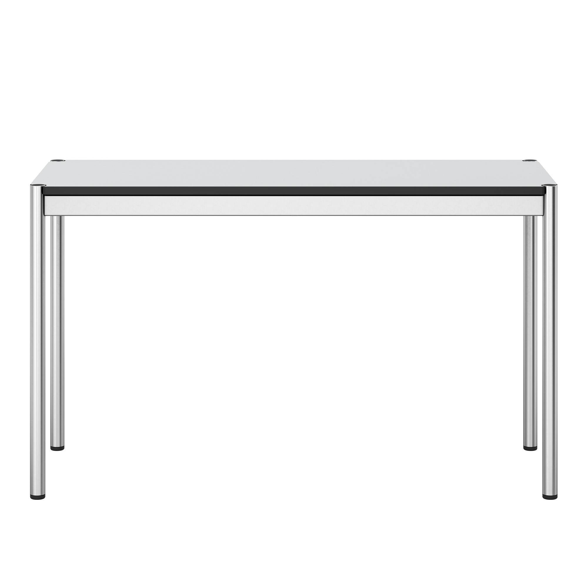 USM - USM Haller T8 02 Laminate Pearl Grey - Skrivbord - Fritz Haller & Paul Schärer - Brun - Metall