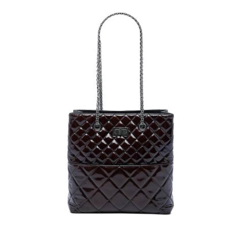 Chanel Vintage Pre-owned Vintage Tote Bag - Vintage - Dame - Brun - ONE SIZE - Uld