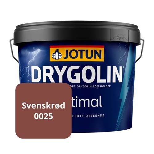 JOTUN DRYGOLIN OPTIMAL Glans 25 - Svenskrød 0025.