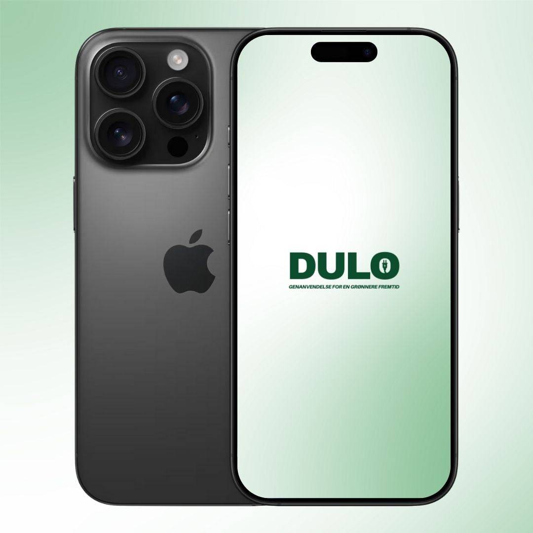 iPhone 16 Pro Max - Flot / 1 TB / Sort Titanium