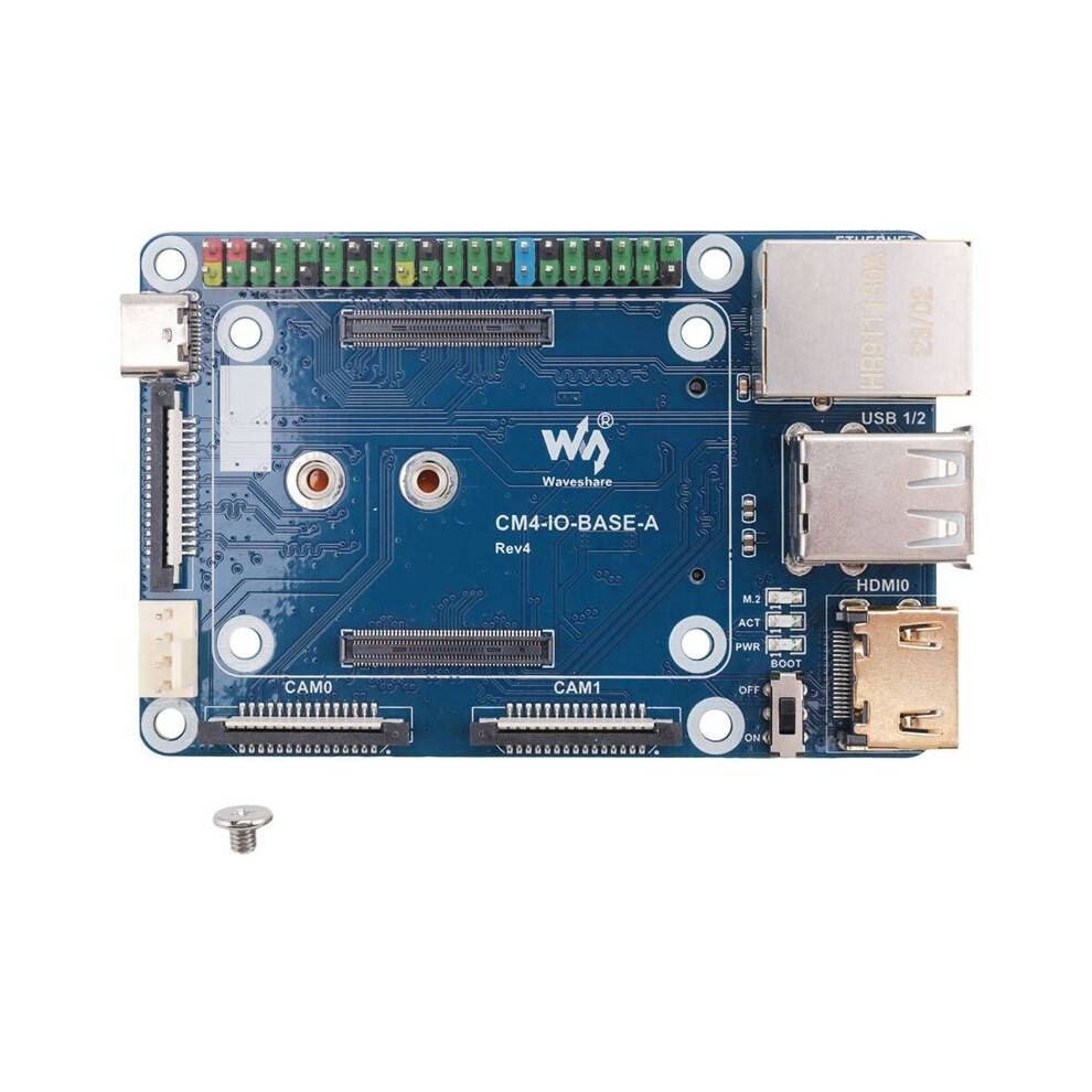 Waveshare CM4 Expansion Board for Raspberry Pi Compute Module 4 Basic Expansion Board Compute Module Core Board