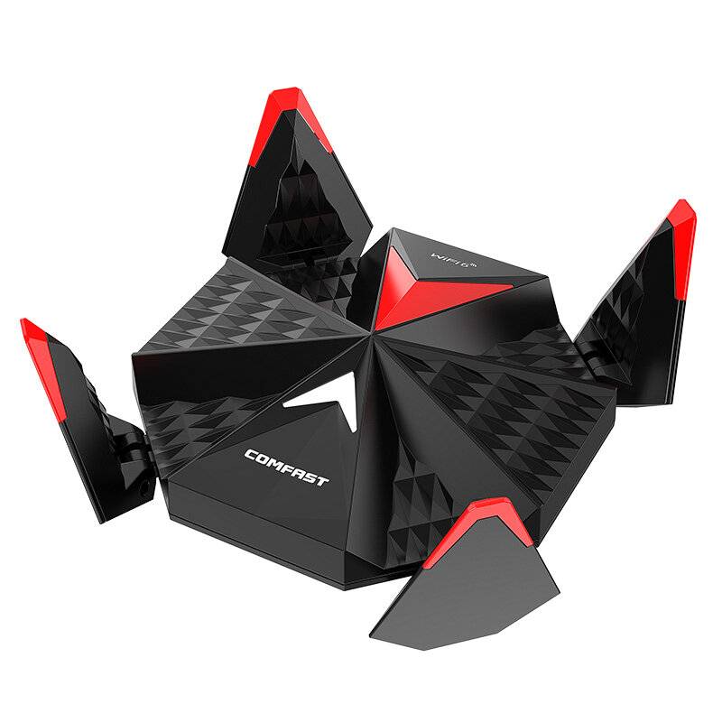 COMFAST CF-977AX AX5400 WiFi6 USB Trådlöst nätverkskort 5374 Mbps Gigabit WiFi Adapter Gratis drivrutin Tri-band Wi-Fi-m