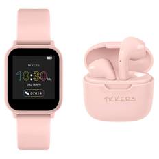 Tikkers Smartwatch and Earbuds Set TKS10-0001-SET - Flicka - 36 mm - Digital - Quartz med laddare - Black (20 mm)