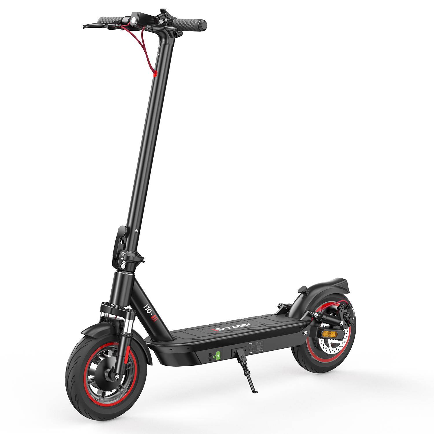 iScooter i10 Adult City Folding Electric Scooter 650W Motor 36V15Ah Battery 10 Inch Off Road Tires Urban Commuting EScooter