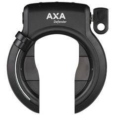 Ringlås Axa Defender Retractable - sort, aftagelig nøgle