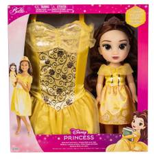 Jakks Pacific Disney Skønheden Og Udyret Belle-dukke + Kostume 38 Cm