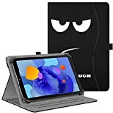 Fintie Tablet universalfodral för 9 10 10,1 tum – multivinkel skyddsfodral för Blackview Tablet 10 tum/Tab80, TECLAST M50HD 2024, SGIN/HotLight/Lville Tablet 9–11 tum surfplatta, Dont Touch