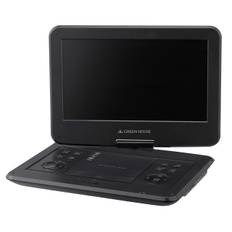 Green House Portable DVD Player with Widescreen LCD x and Blue Light Filter GH-PDV13JT-BK 13.3-inch (1366 768), Built-in Full-Seg TV,