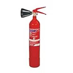 2 kg CO2-brandsläckare, koldioxid, inklusive fäste