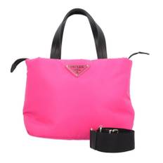 Prada Vintage Shoulder Bag Stl. - Axelremsväskor Från Magasin - Pink (H 22cm x W 35cm x D 13cm)