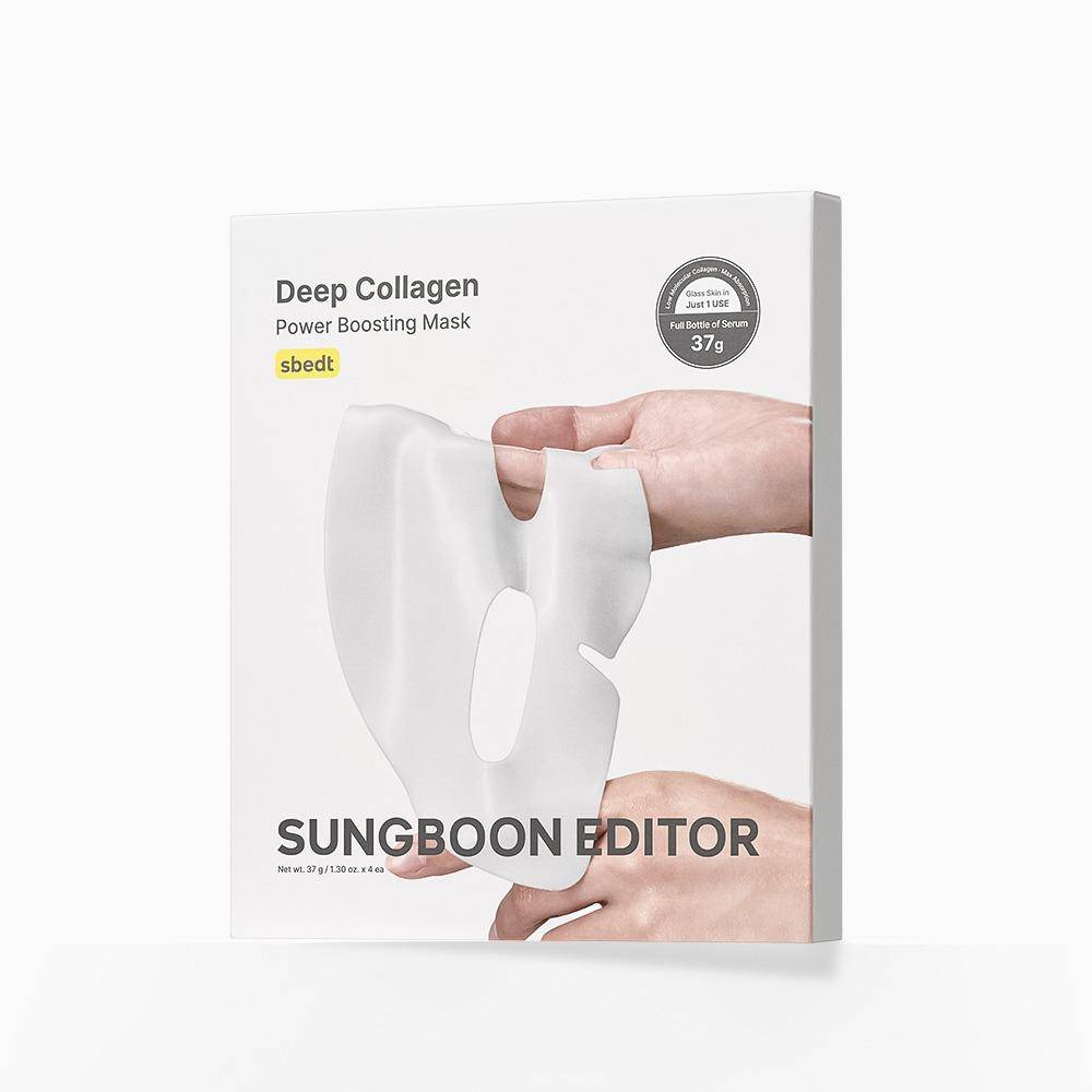 SUNGBOON EDITOR Deep Collagen Power Boosting Mask (4 pads)
