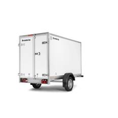 Brenderup Cargo Dynamic 260 - Cargotrailer med døre - 750 kg - ubremset