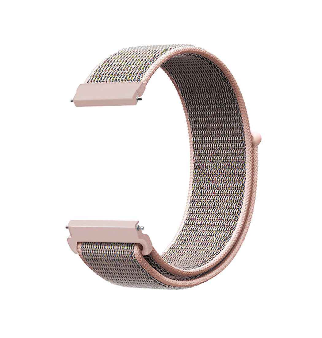 Samsung Galaxy Watch 4 - L'Empiri™ Nylon Velcro Rem - Rose