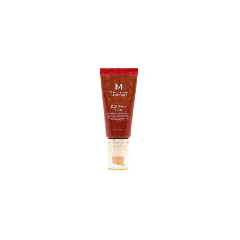 Missha M Perfect Cover BB Cream EX SPF 42 PA+++ 50 ml - Tonalità: 23 Natural Beige