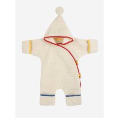 Bobo Choses Bobo Choses X Binibamba Snuggle-dräkt I Ull Offwhite  Offwhite-0-6 months Wool Vit  0-6 månader  Unisex