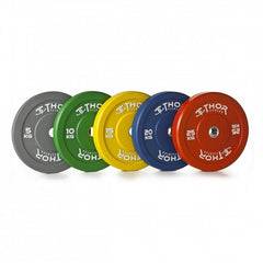 Thor Fitness Bumper Plates i farve