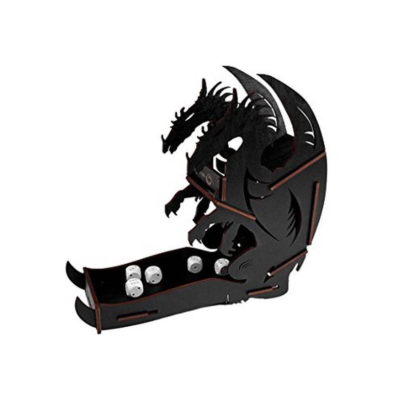 Dice Towers Large: Dice Tower - Dragon (Black)