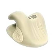 Back Relief Massager Kudde - Nack Traction Kudde, Deep Tissue Massager | Uppladdningsbar axelkorrigerande massageapparat med värme, bärbar resevänlig massagekudde för män Kvinnor Mamma Pappa