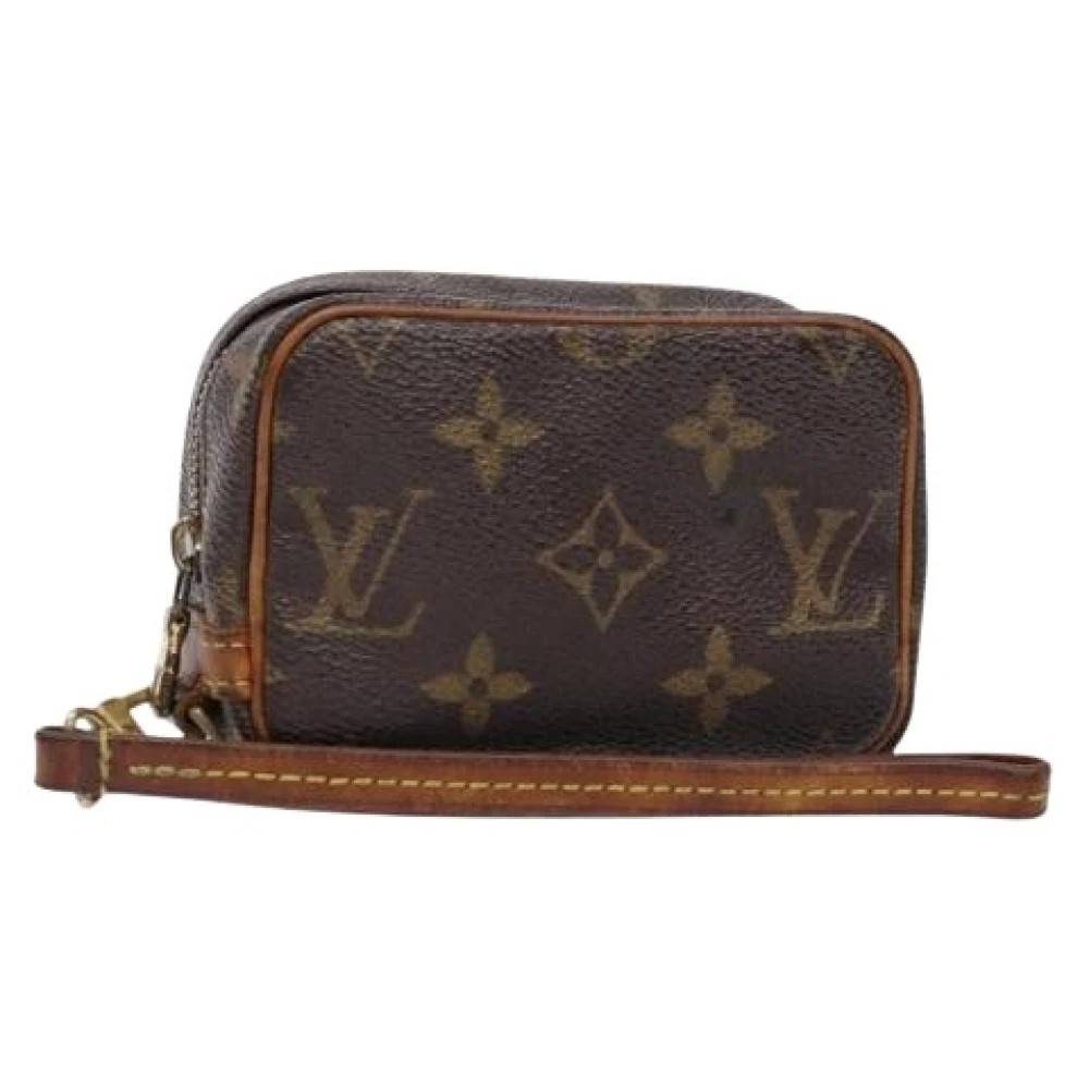 Louis Vuitton Vintage Pre-owned Canvas pouches - Vintage - Dame - Brun - ONE SIZE - Tyl