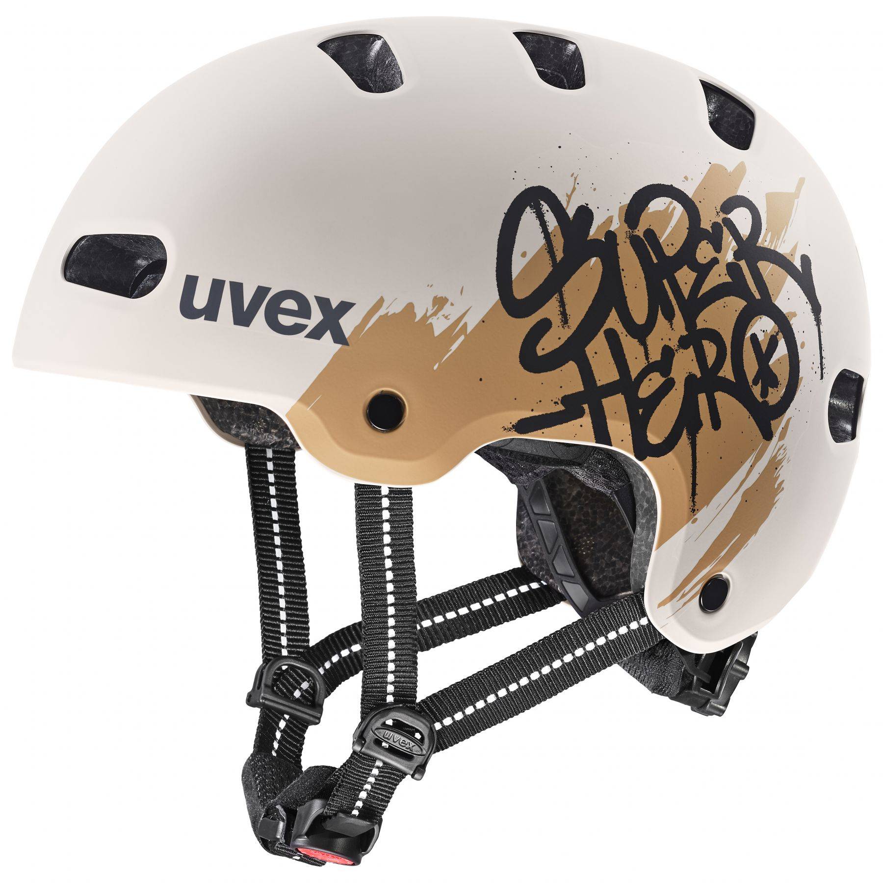 Uvex Kid 4 Style, Cykelhjälm, Junior, Grå