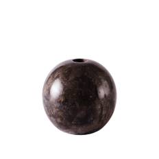 Dusty Deco - DD Sphere Candle Holder Large Grey - Lysestager og lanterner - Edin & Lina Kjellvertz - Grå