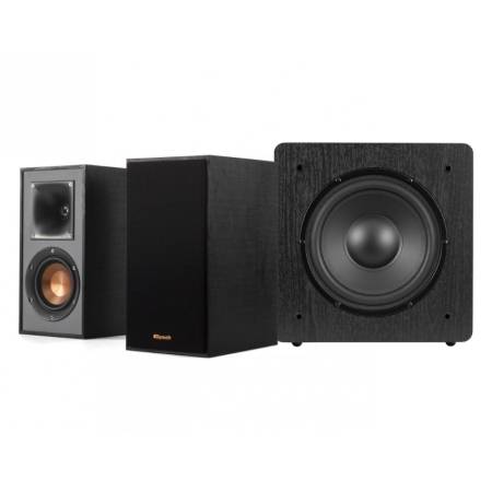 Klipsch R-41PM med Dynavoice Challenger Sub 8, aktivt 2.1 stereopaket