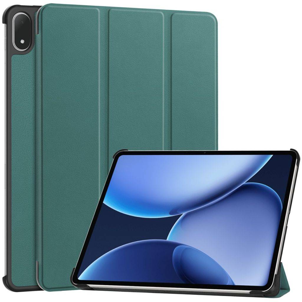 OnePlus Pad 3 / Pad 2 Pro / Oppo Pad 4 Pro Cover med Stativ - Grøn