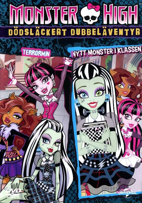 DVD - Monster High: Dödsläckert dubbeläventyr (Beg)