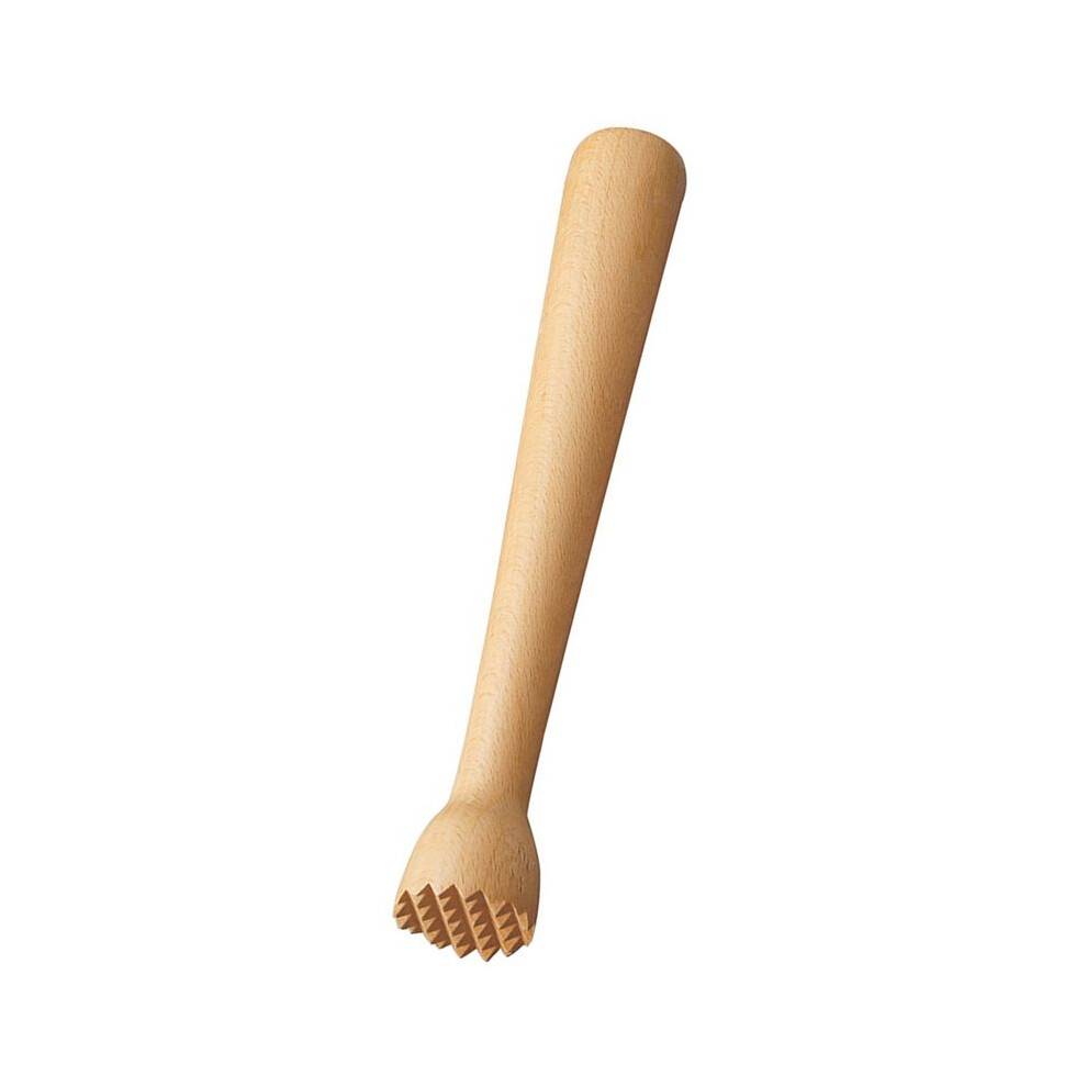 Wooden Muddler for Cocktails, Wood Ice Crusher Muddler Bar Tool, Kitchen Tool for Garlic Herbs Fruits