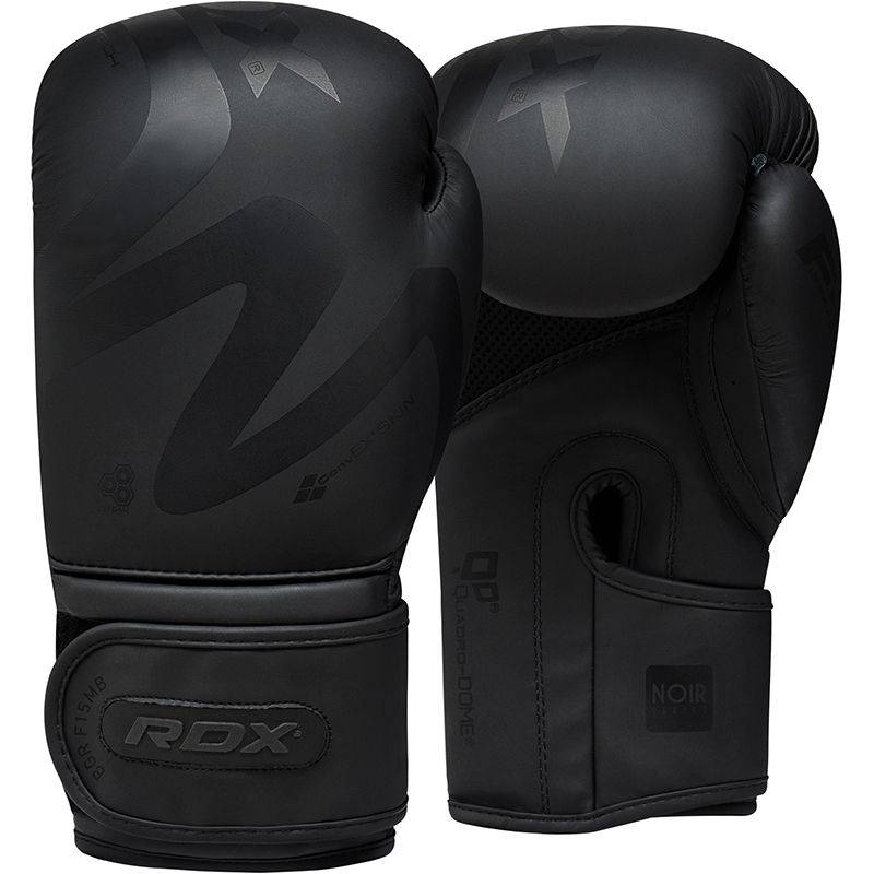 RDX F15 Noir Boxing Gloves - 14oz
