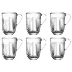 La Rochère Ouessant Kaffee-u.Teebecher 400ml H:11,7cm Ø8,5cm, klar (6 Stück)