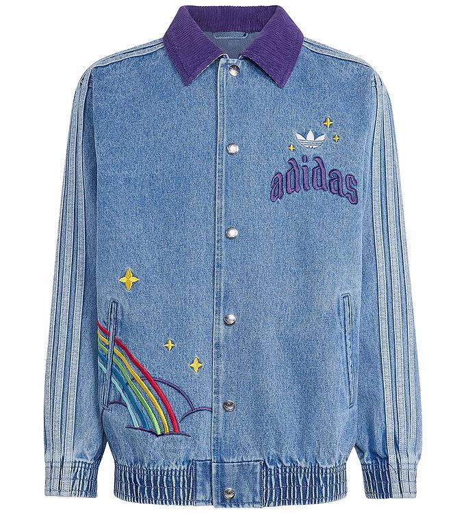 adidas Originals Denimjakke - Light Denim m. Care Bears - adidas Originals - 15 år (170) - Denimjakker