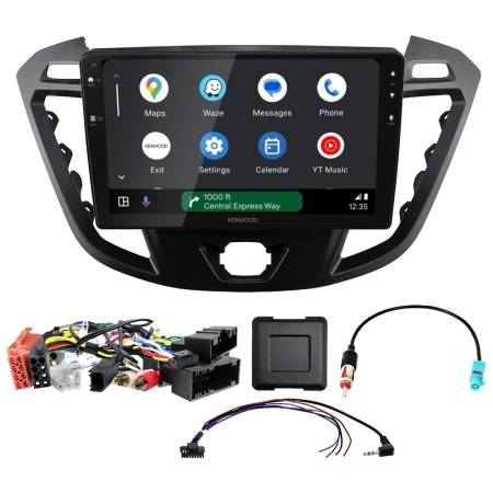 Kenwood DMX80AXS bilstereopakke til Ford Transit Custom/Tourneo Custom 2012-2018
