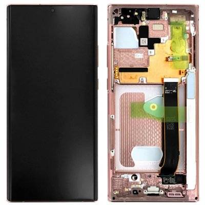 Samsung Galaxy Note 20 Ultra 5G Original AMOLED 2X Skärm Display - Mystisk Brons
