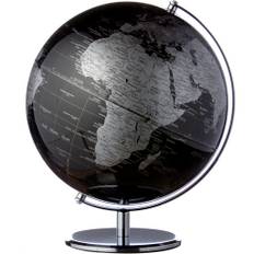 Globus sort/sølv 30 cm