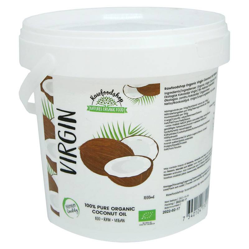 Kokosolja Virgin RAW EKO 1000ml