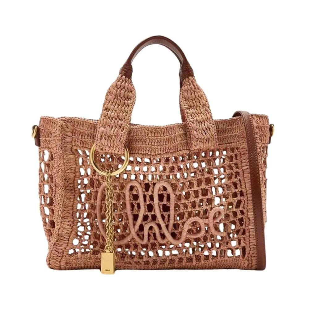 Chloé Summer Banana Lille Tote - Tasker - Dame - Brun - ONE SIZE - Uld
