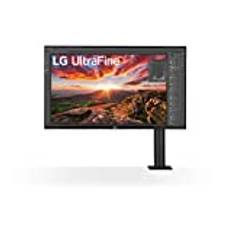 LG Electronics 32UN880-B.BEU 80,01 cm (31,5 tum) Ultrafine Ergo 4K IPS-skärm (UHD, 3840x2160, ergonomiskt stativ, HDR10, spelfunktioner, AMD Radeon FreeSync), svart