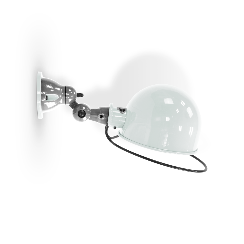 Loft D1020 væglampe fra Jieldé - White / Poleret/blank